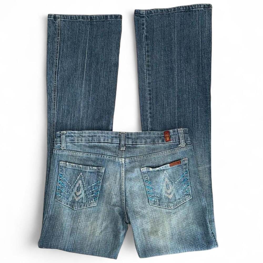 7 For All Mankind Women's Blue Jeans